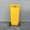 Thùng rác nhựa CAVISU 120L Màu Xanh - 120L vang 3 conv 1