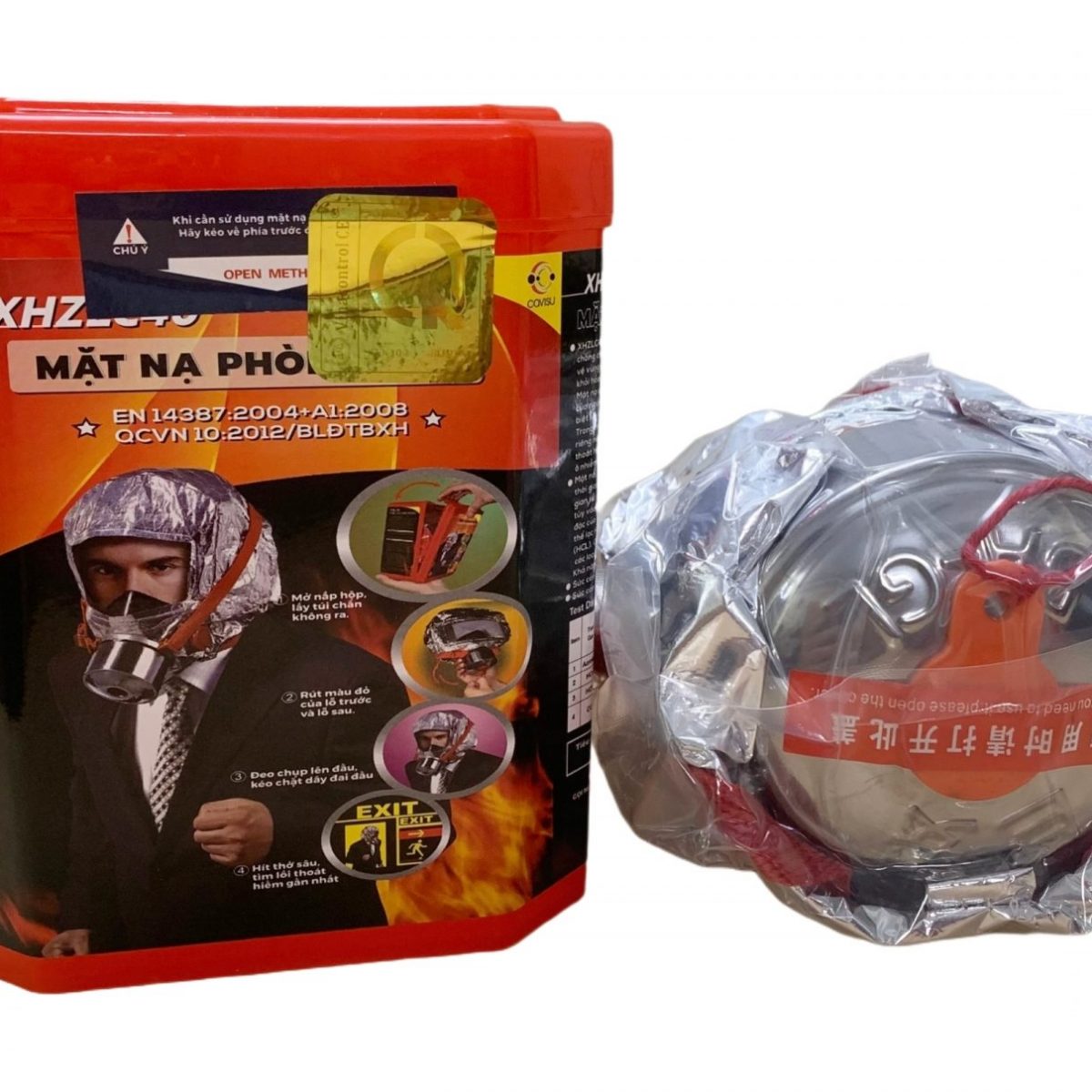 [Hàng Mới Về] Mặt nạ phòng độc, lọc khói, chống khói thoát hiểm 60 phút, an toàn và hiệu quả. Mặt nạ thoát hiểm PCCC - 20231117 161935 121