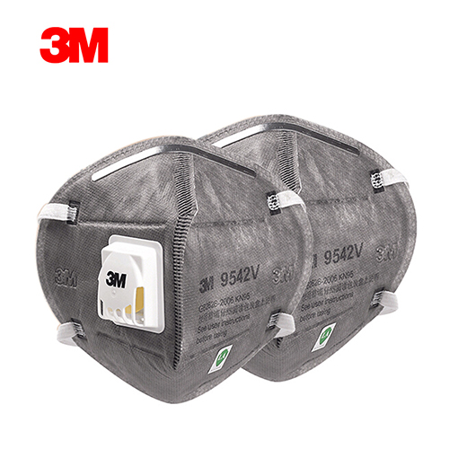 Khẩu trang 3M 9542V KN95 có van thở chống vi khuẩn,virus,bụi - 3m n95 respirator mask 9542v kn95 mask