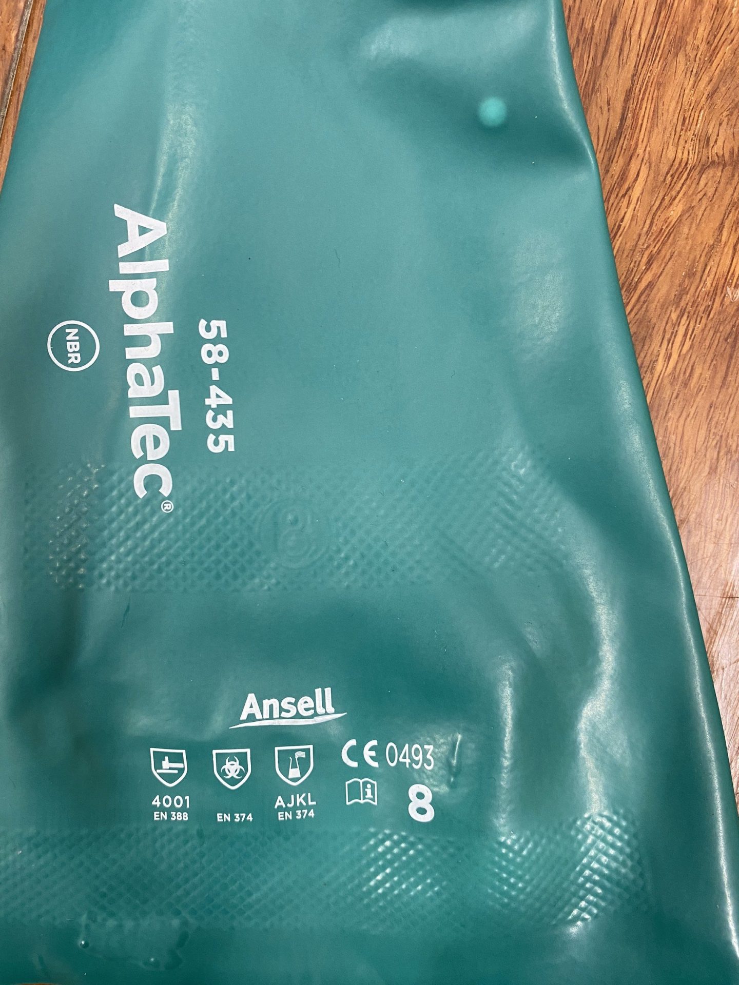 Găng tay chống hóa chất Ansell Alphatec 58 435 - 584352 1