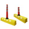 Áo gile màu xanh đậm phản quang lưới to - 601 1