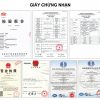 Bồn rửa mắt khẩn cấp Homasi loại xe đẩy tiện lợi - Giay chung nhan bon rua mat 1