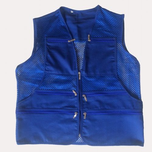 Áo gile màu ghi đá phản quang lưới to - IMG 3375 e1493304909487