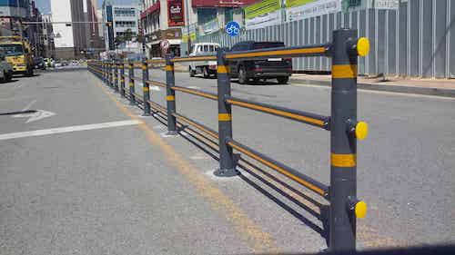 Hàng Rào chắn Hàn Quốc nhựa PU siêu dẻo - Rao chan phan lan 2