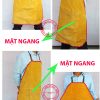 Áo gile màu đỏ phản quang lưới to - YEM DA HAN 4