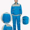 Quần áo lao động vải kaki liên doanh khóa - aaa 1