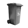 Thùng rác nhựa 120L màu ghi - abcc 1