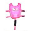 Áo gile màu đỏ phản quang lưới to - ao phao tre em cao cap hellokitty