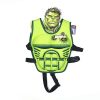 Áo gile màu đỏ phản quang lưới to - ao phao tre em cao cap sieu nhan hulk