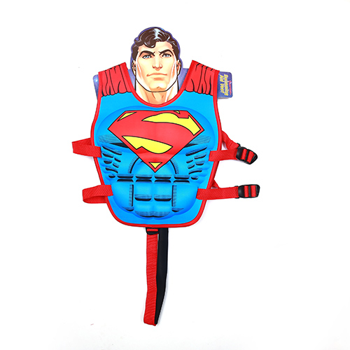 Áo gile màu đỏ phản quang lưới to - ao phao tre em cao cap sieu nhan superman 1