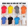 Áo phông có cổ thể thao polo vải cá sấu hàng đẹp - ao phong vai dep 2