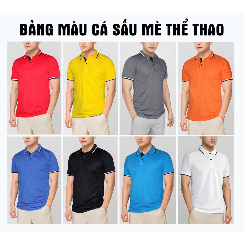 Áo phông có cổ thể thao polo vải cá sấu hàng đẹp - ao phong vai dep 2