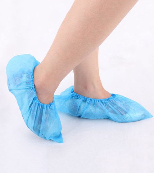 Bao bọc giày phòng sạch vải không dệt L1 - bao boc giay phong sach l1