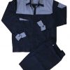 Quần áo bảo hộ lao động phối xanh kaki liên doanh - bb8