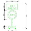 BIỂN CẢNH BÁO CHÚ Ý QUAN SÁT KẾT HỢP ĐIỀU CHỈNH TỐC ĐỘ (kèm đặt làm theo yêu cầu tất cả các loại biển kèm kích thước khác nhau) - bien1