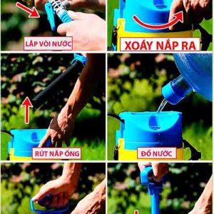 Bồn rửa mắt khẩn cấp di động 5 Lít - bon rua mat