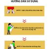 Chăn chữa cháy dập lửa vải sợi thủy tinh 1m x 1m - chan chua chay chan dap lua chan aimang 7