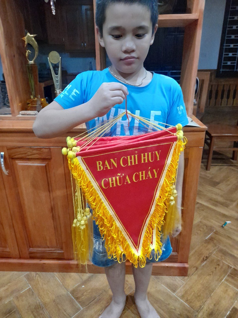 Cờ ban chỉ huy chữa cháy - co
