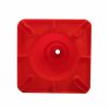 Cọc tiêu nhựa mềm PVC cao 70cm (35x35cm) - coc tieu cao su 70 2