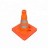 Cọc tiêu chóp nón giao thông co rút Hàn Quốc 48 cm - coc tieu han quoc 5