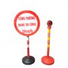 Cọc tiêu đa năng Nhật Quang đa dạng màu sắc , phù hợp được đa dạng các loại biển , đèn cảnh báo thân phản quang - coc tieu moi 1