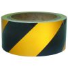 Đề can phản quang vàng đen 5cm - cuon dan phan quang vang den