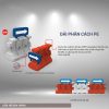 Hàng Rào chắn Hàn Quốc nhựa PU siêu dẻo nối tiếp - dai phan cach PE 01