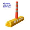 Áo gile màu xanh đậm phản quang lưới to - dai phan cach chua nuoc 2