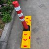 Dải phân cách cọc tiêu siêu mềm Nhật Quang cảnh báo phân làn giao thông cao 75 cm - dai phan cach giao thong sieu deo 2