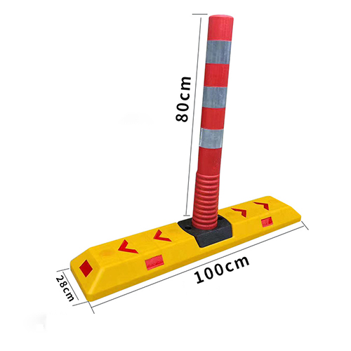 Dải phân cách cọc tiêu siêu mềm Nhật Quang cảnh báo phân làn giao thông cao 75 cm - dai phan cach giao thong sieu deo 8
