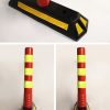 Dải phân cách cọc tiêu siêu mềm Nhật Quang cảnh báo phân làn giao thông cao 75 cm - dai phan cach giao thong sieu mem PU 03