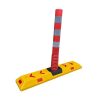 Dải phân cách cọc tiêu Nhật Quang cao 80cm cảnh báo phân làn giao thông - dai phan cach giao thong sieu mem PU 5