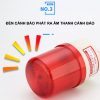 Đèn quay cảnh báo loại 220v có còi âm thanh cảnh báo - den canh bao 220v co coi 3