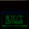 Đèn exit chỉ dẫn thoát hiểm lối thoát DEN TH 01 - den exit thoat hiem chi dan new