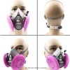 Mặt nạ 3M 7502 + Phin 2097 chống virus, vi khuẩn, bụi - deo mat na phong doc chong virus 3m 6100 2097