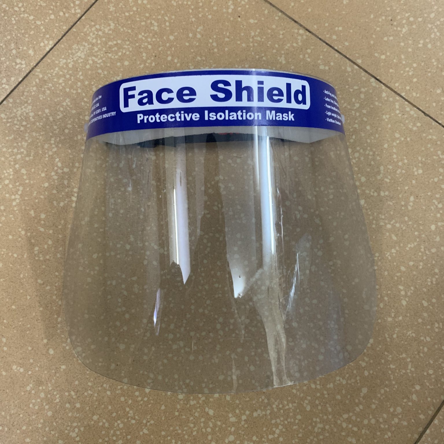 Kính che mặt chống giọt bắn Faceshield Nhật Quang chống virus, chống bụi. - face shield 6
