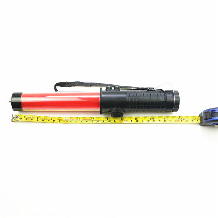 Gậy chỉ huy gắn đèn 26cm - gay den chi huy ngan co coi 05