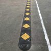 Gờ cao su bảo vệ luồn dây điện ngầm 005 chịu lực 3 tấn - go cao su giam toc do o to