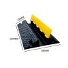 Gờ cao su bảo vệ luồn dây điện ngầm 002 chịu lực 50 tấn - go giam toc che day dien 002