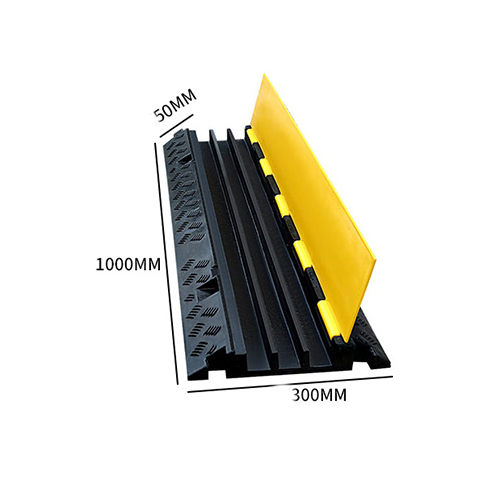 Gờ cao su bảo vệ luồn dây điện ngầm 003 loại 3 khe - go giam toc che day dien 003