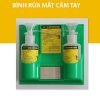 Áo gile màu đỏ phản quang lưới to - hop dung nuoc rua mat 1