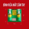 Áo gile màu đỏ phản quang lưới to - hop dung nuoc rua mat nhanh