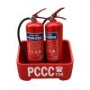 Kệ nhựa đựng 2 bình cứu hỏa , hàng đẹp , chất lượng cao , an toàn và chịu lực va đập tốt - ke 2 3