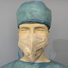Khẩu trang giấy VINMASK N95 9501 chống bụi, virus có van - khau trang n95 vn9501 co van3
