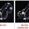 Áo gile màu đỏ phản quang lưới to - kinh deo chong hoa chat 3m 1621 5