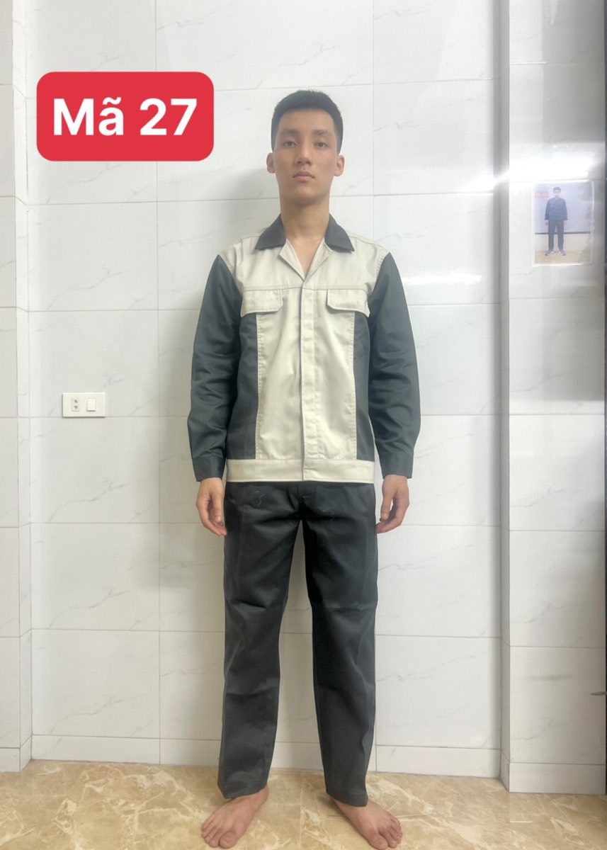 Quần áo M27 bảo hộ phối màu vải kaki liên doanh đẹp - m27