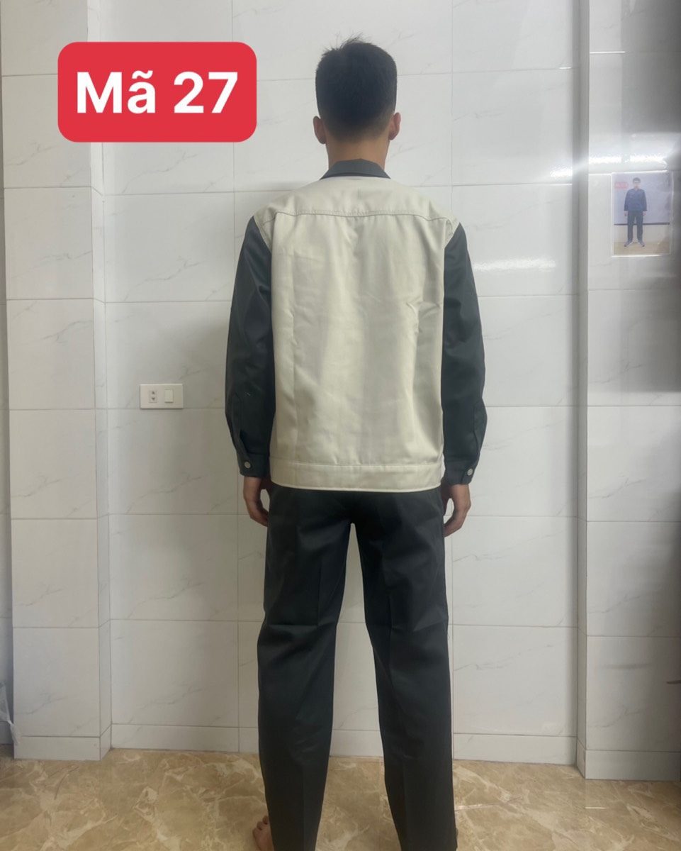 Quần áo M27 bảo hộ phối màu vải kaki liên doanh đẹp - m27a