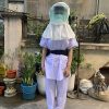 Máy cấp không khí có tấm lọc kết hợp mặt nạ loại di động - mat na cap khong khi co loc2