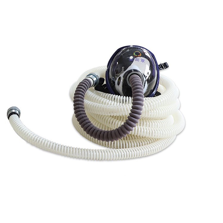 Máy cấp dưỡng khí Oxy kết hợp 1 mặt nạ full mặt dây dài 20m - mat na duong khi may cap oxy 3