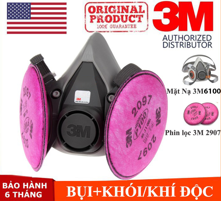 Mua và chọn mặt nạ phòng độc 3m cho công nhân: Hướng dẫn thực tế